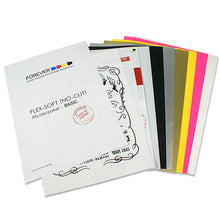 FLEX-SOFT NO-CUT: CMYK-lasertransfers