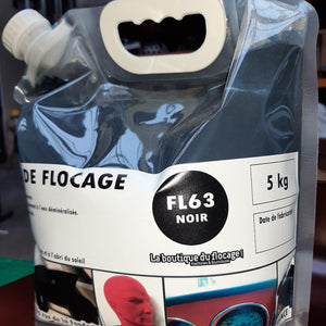 Colle adhésif de flocage électrostatique en poche de  5kg