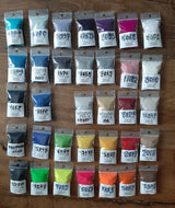 Nuancier couleurs flocs 1mm