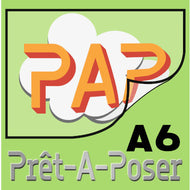 Logo format A6 de marquage textile