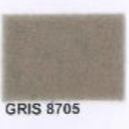 Floc 2mm gris