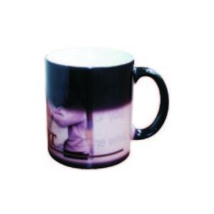 Mug imprimable sublimation noir magique