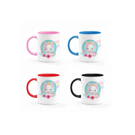 Mugs bicolores imprimés 