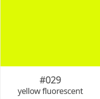 Film adhésif fluorescent jaune brillant pour l'habillage de
