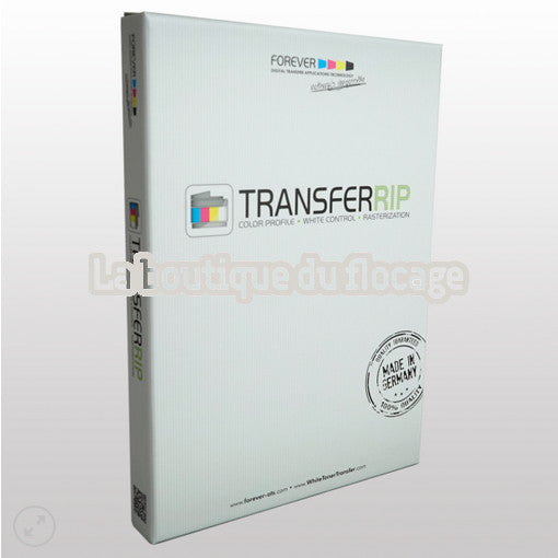 Logiciel TransferRIP : pour Imprimante LED (Laser Toner Blanc)