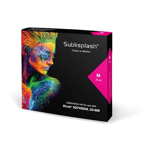 SUBLISPLASH A3 : Cartouche (70/77ml) Sublimation